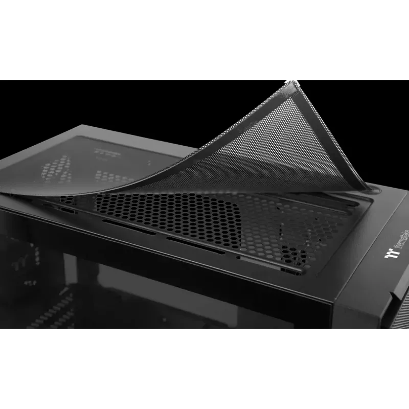 PC korpusas Versa XM1 Juoda Steel 120mm ventiliatorius USB3.0 - juodas