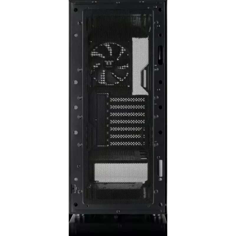 PC korpusas Versa XM1 Juoda Steel 120mm ventiliatorius USB3.0 - juodas