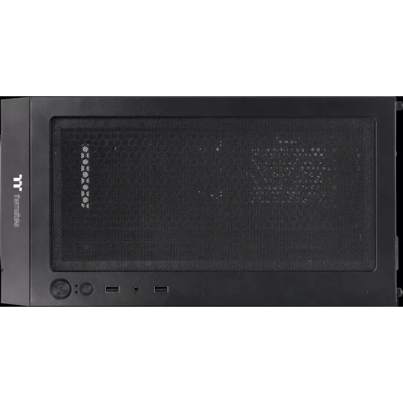 PC korpusas Versa XM1 Juoda Steel 120mm ventiliatorius USB3.0 - juodas