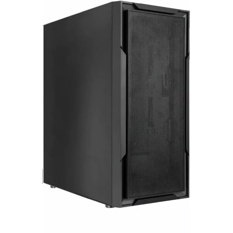 PC korpusas Versa XM1 Juoda Steel 120mm ventiliatorius USB3.0 - juodas