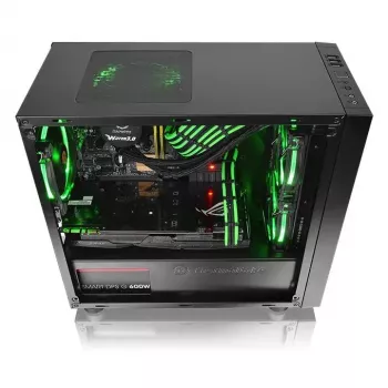 Thermaltake Versa H17 Window Micro Tower Juoda korpusas