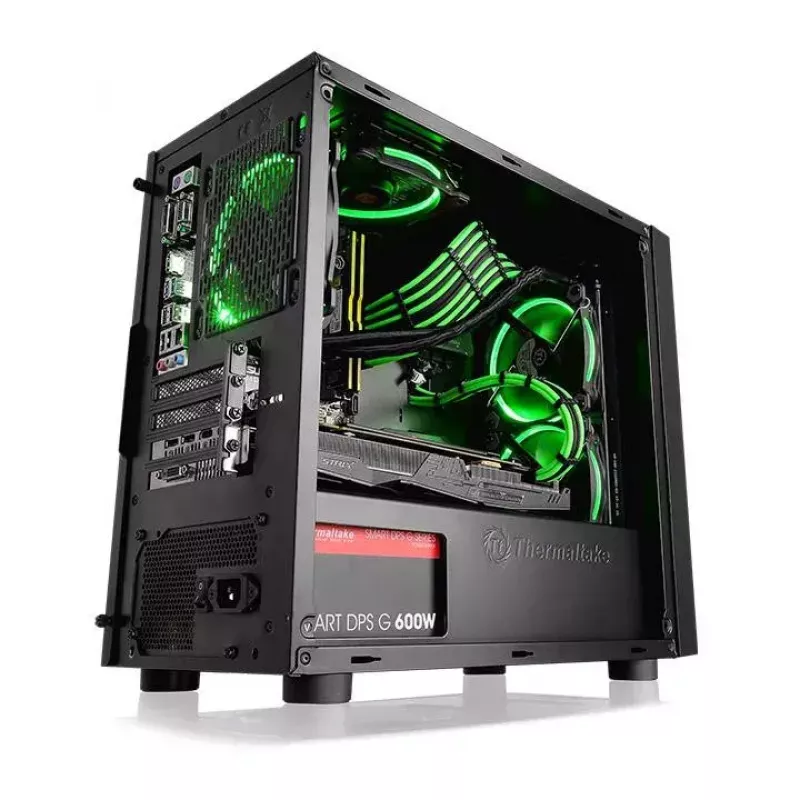 Thermaltake Versa H17 Window Micro Tower Juoda korpusas