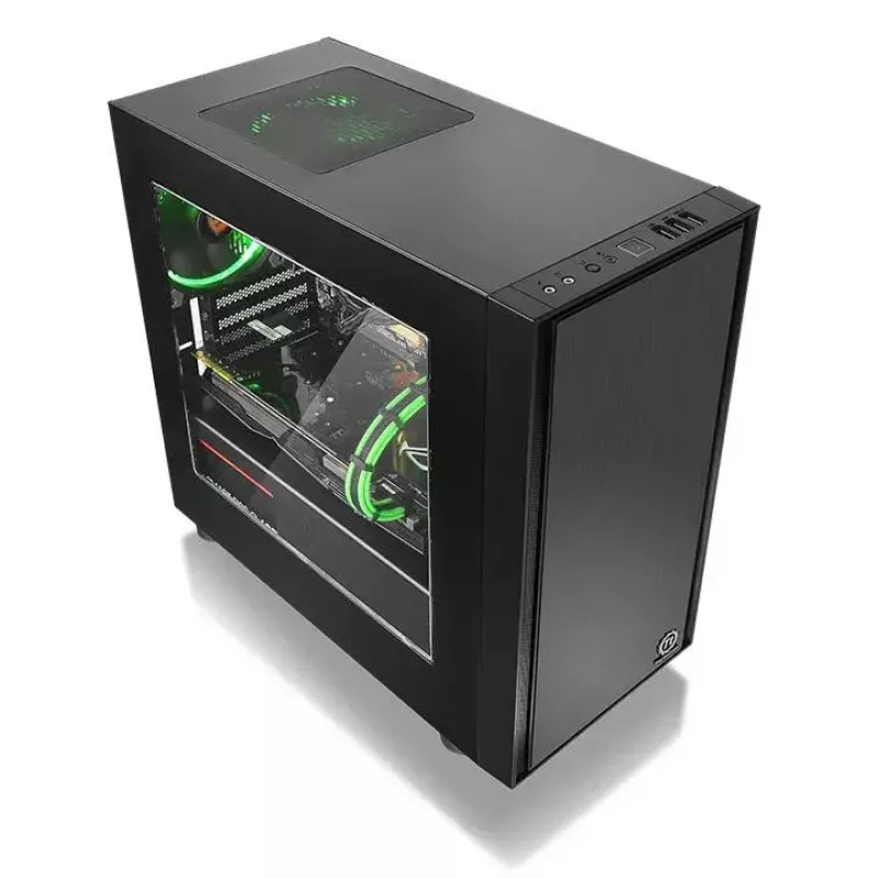 Thermaltake Versa H17 Window Micro Tower Juoda korpusas