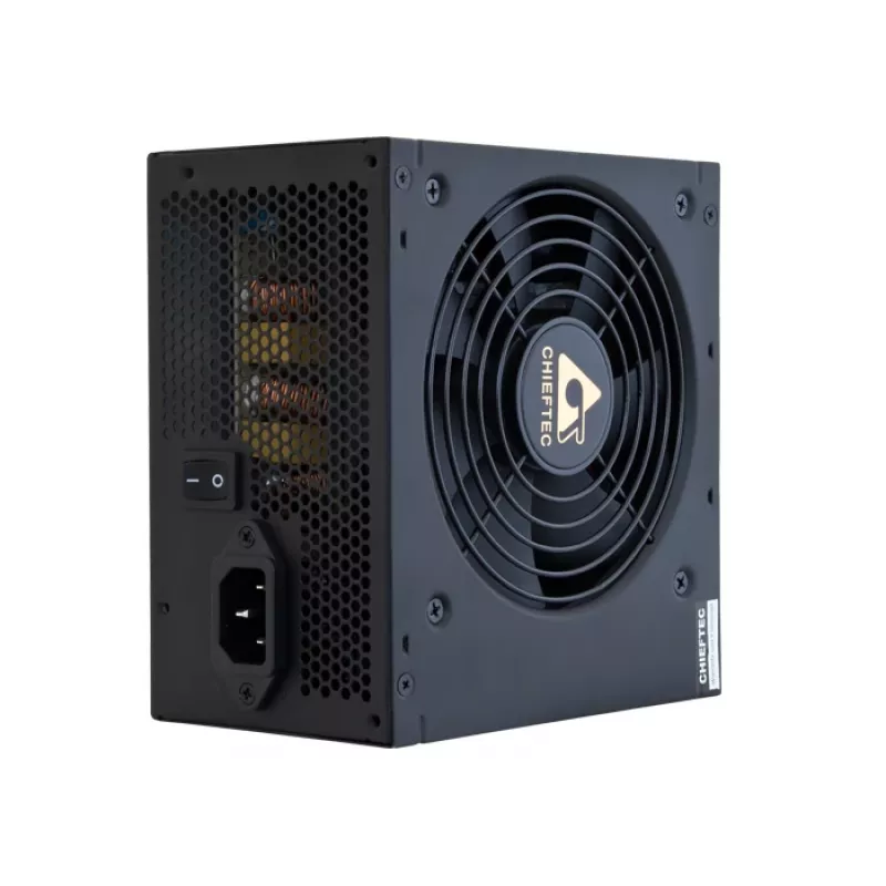 Chieftec Task TPS-500S maitinimo blokas 500 W 24 kontaktų ATX ATX Juoda