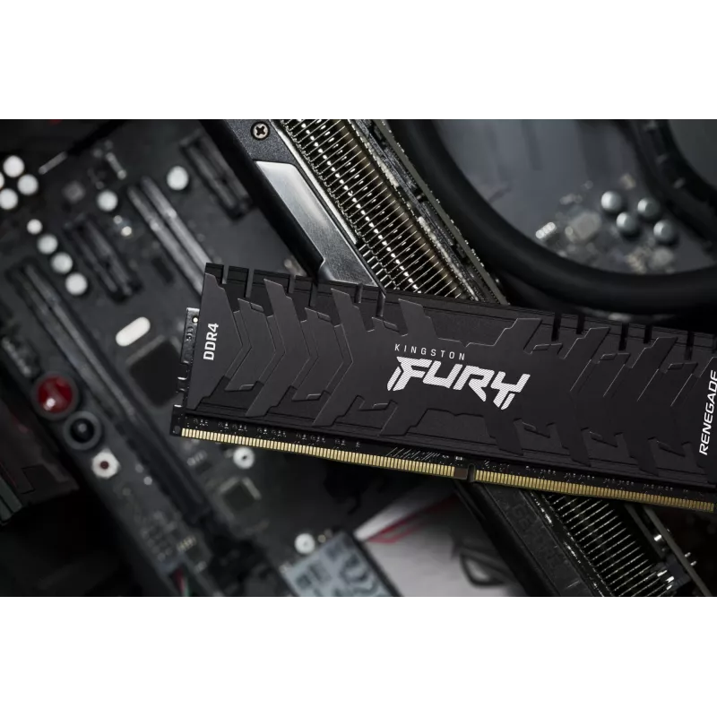 Kingston Technology FURY 16GB 3600MT/s DDR4 CL16 DIMM (2 vnt. rinkinys) Renegade Juoda