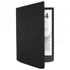 Flip dėklas PocketBook 7,8 col. el. knygų skaitytuvui — HN-FP-PU-743G-RB-WW, magnetinis užsegimas, juoda
