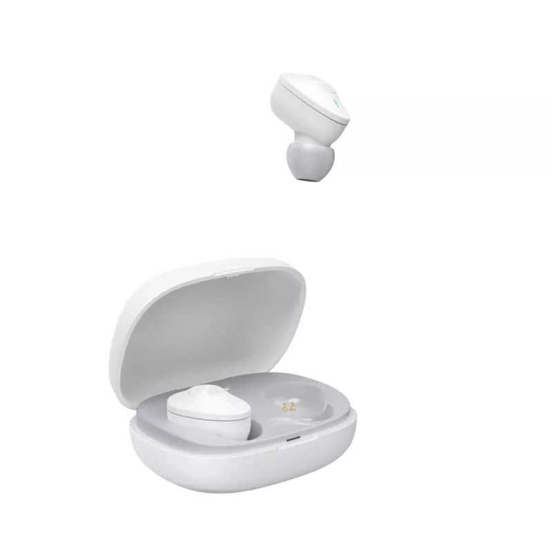 Hama Freedom Buddy ausinės True Wireless Stereo (TWS) Į ausis įdedamos Skambučiai / Muzika USB Type-C Bluetooth Šviesiai pilka, Balta