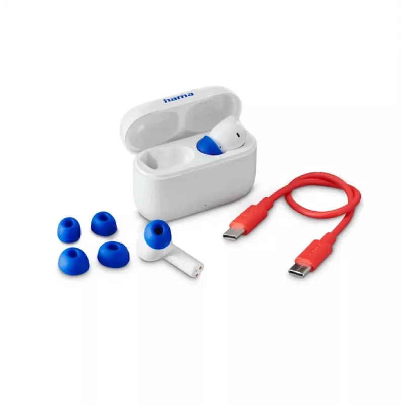 Hama Passion Clear II ausinės True Wireless Stereo (TWS) į ausis įdedamos muzikai juodos