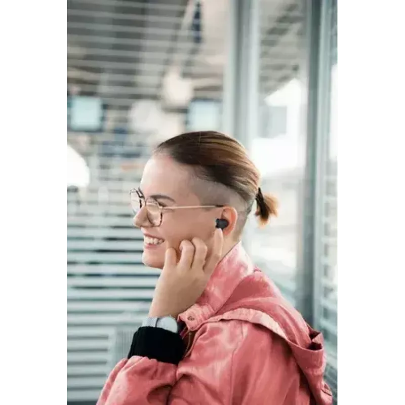 Hama Passion Clear II ausinės True Wireless Stereo (TWS) į ausis įdedamos muzikai Bluetooth juodos