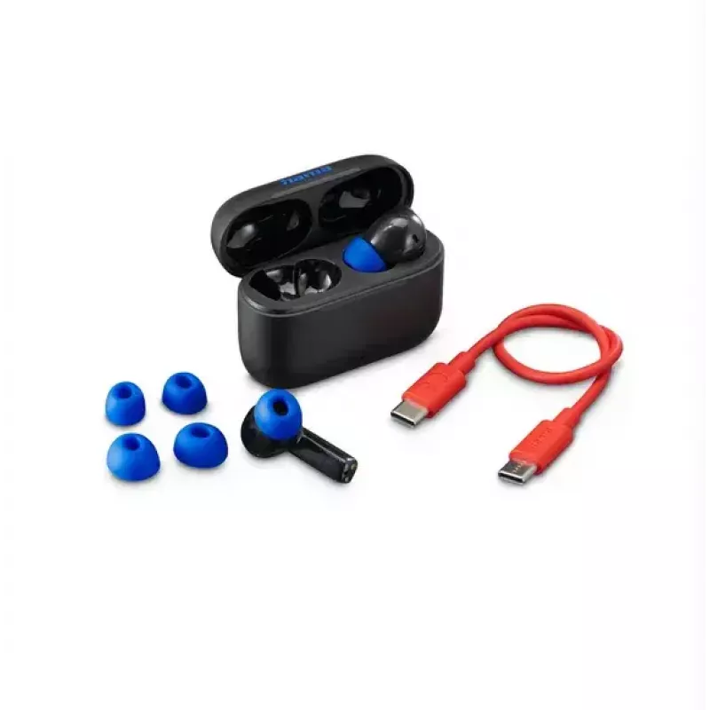 Hama Passion Clear II ausinės True Wireless Stereo (TWS) į ausis įdedamos muzikai Bluetooth juodos
