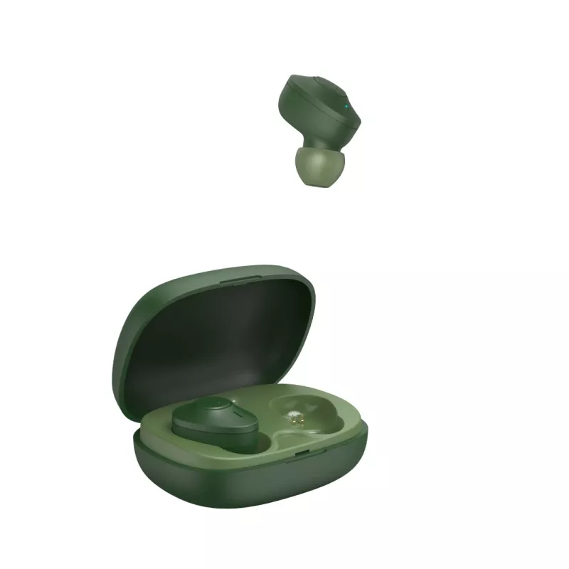 Hama Freedom Buddy ausinės True Wireless Stereo (TWS) į ausis įdedamos Skambučiai / muzika Bluetooth žalios