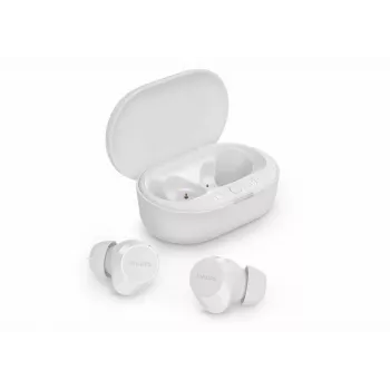 Philips TAT1209WT/00 ausinės / laisvų rankų įranga True Wireless Stereo (TWS) Į ausis įdedamos Skambučiams / muzikai Bluetooth Balta