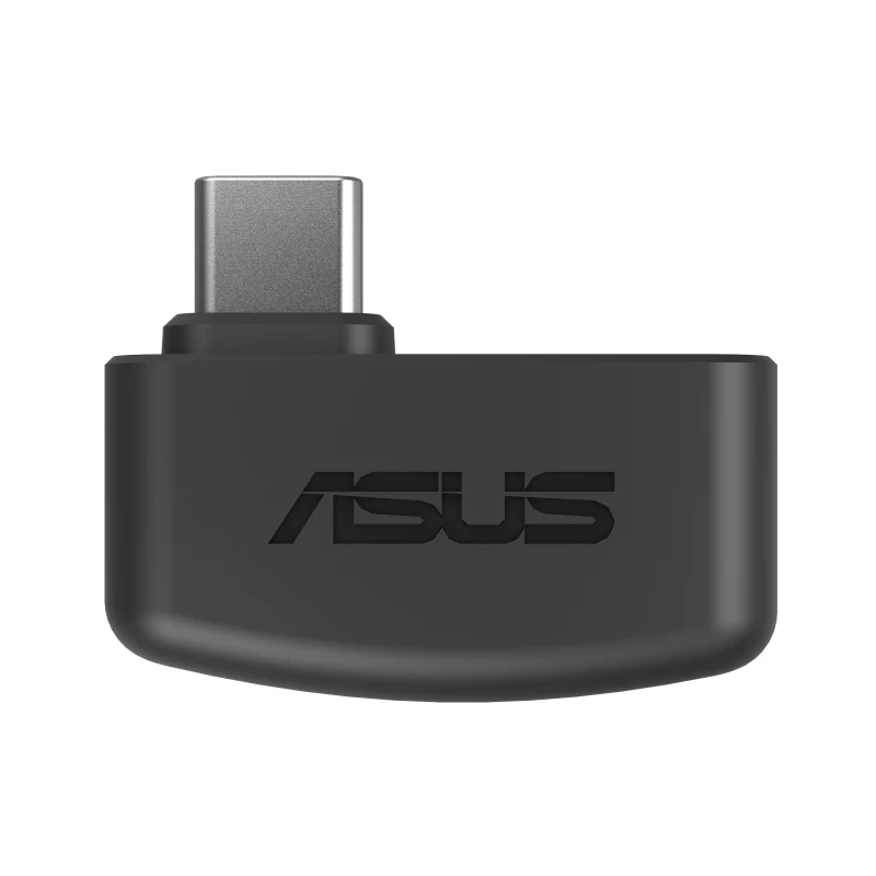ASUS TUF Gaming H3 Wireless belaidės ausinės su galvos lankeliu USB Type-C pilka