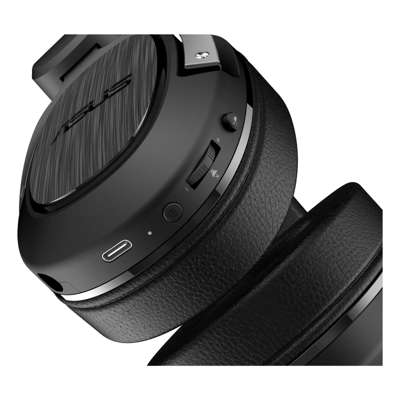 ASUS TUF Gaming H3 Wireless belaidės ausinės su galvos lankeliu USB Type-C pilka