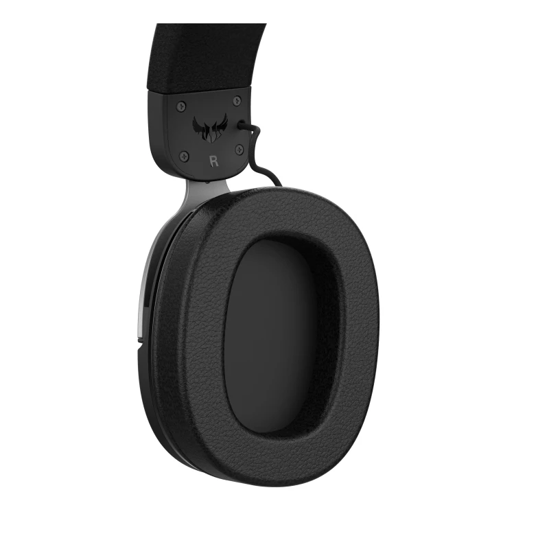 ASUS TUF Gaming H3 Wireless belaidės ausinės su galvos lankeliu USB Type-C pilka