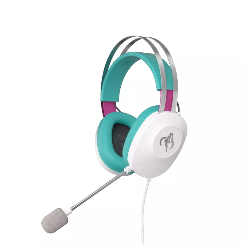 ASUS TUF Gaming H1 Gen II Hatsune Miku Edition ausinės Laidinės Ant galvos USB Type-A Rožinė, Žydra, Balta