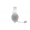 Laidinės binaurinės ausinės ENDORFY VIRO Plus USB Onyx White — 5,3 cm tvarkyklės, 20–20000 Hz, 98 dB, 32 Ω, nuimamas strėlinis mikrofonas, 2,9 m laidas
