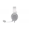 Laidinės binaurinės ausinės ENDORFY VIRO Plus USB Onyx White — 5,3 cm tvarkyklės, 20–20000 Hz, 98 dB, 32 Ω, nuimamas strėlinis mikrofonas, 2,9 m laidas