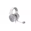 Laidinės binaurinės ausinės ENDORFY VIRO Plus USB Onyx White — 5,3 cm tvarkyklės, 20–20000 Hz, 98 dB, 32 Ω, nuimamas strėlinis mikrofonas, 2,9 m laidas