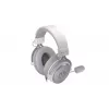 Laidinės binaurinės ausinės ENDORFY VIRO Plus USB Onyx White — 5,3 cm tvarkyklės, 20–20000 Hz, 98 dB, 32 Ω, nuimamas strėlinis mikrofonas, 2,9 m laidas