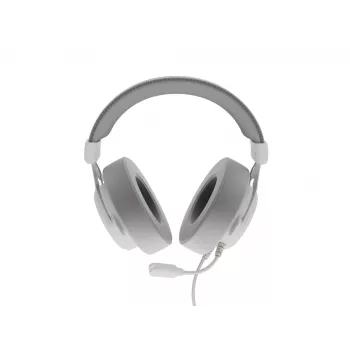 GENESIS Neon 764 Ausinės Laidinės Galvos juosta Žaidimams USB Type-A Baltos