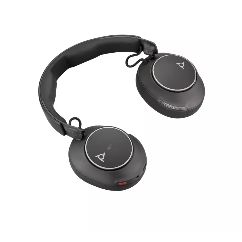 HP Poly Voyager Surround 80 UC Microsoft Teams sertifikuotos USB-C ausinės +USB-C/A adapteris