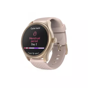 Hama Smartwatch 5010, miego stebėjimas, apvalus, atsparus vandeniui, 1,38 col., rožinė (00178616)