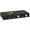 Techly 2x1 USB HDMI 4Kx2K IDATA KVM-HDMI2U KVM jungiklis juodas
