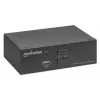KVM jungiklis Manhattan DisplayPort 1.2 2 prievadų 4K@60Hz USB-A garso