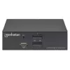 KVM jungiklis Manhattan DisplayPort 1.2 2 prievadų 4K@60Hz USB-A garso