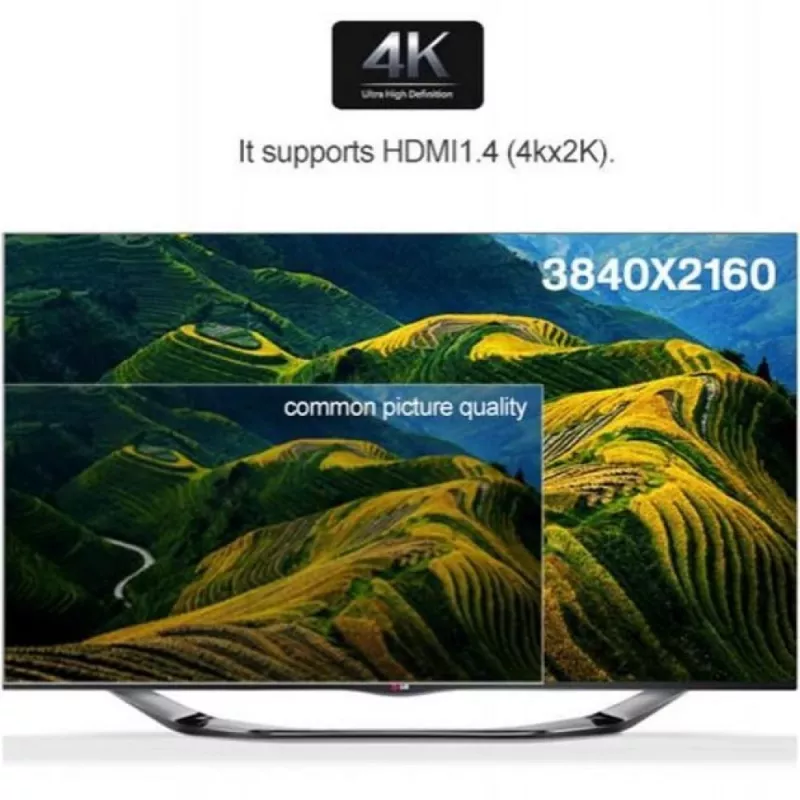 Techly HDMI 2.0 4K UHD 3D dalytuvas 8 krypčių, HDMI, 8x HDMI, 3840 x 2160 pikselių, juoda, aliuminis, 4K Ultra HD
