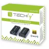 Techly papildomas imtuvas stiprintuvui / skirstytuvui HDMI per IP IDATA EXTIP-373R