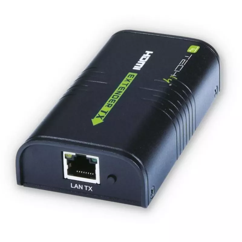 Techly papildomas imtuvas stiprintuvui / skirstytuvui HDMI per IP IDATA EXTIP-373R