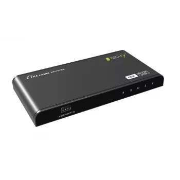 Techly IDATA HDMI2-4K4HDR vaizdo skirstytuvas HDMI 4x HDMI