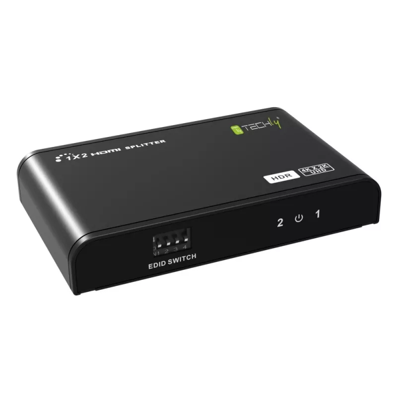 Techly IDATA HDMI2-4K2HDR vaizdo skirstytuvas HDMI 2x HDMI
