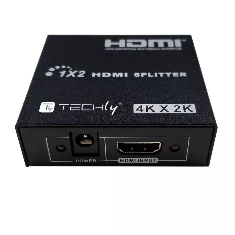 Vaizdo skirstytuvas Techly IDATA HDMI-4K230 2x HDMI 3840x2160 juodas