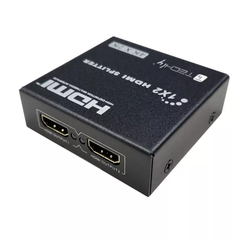 Vaizdo skirstytuvas Techly IDATA HDMI-4K230 2x HDMI 3840x2160 juodas