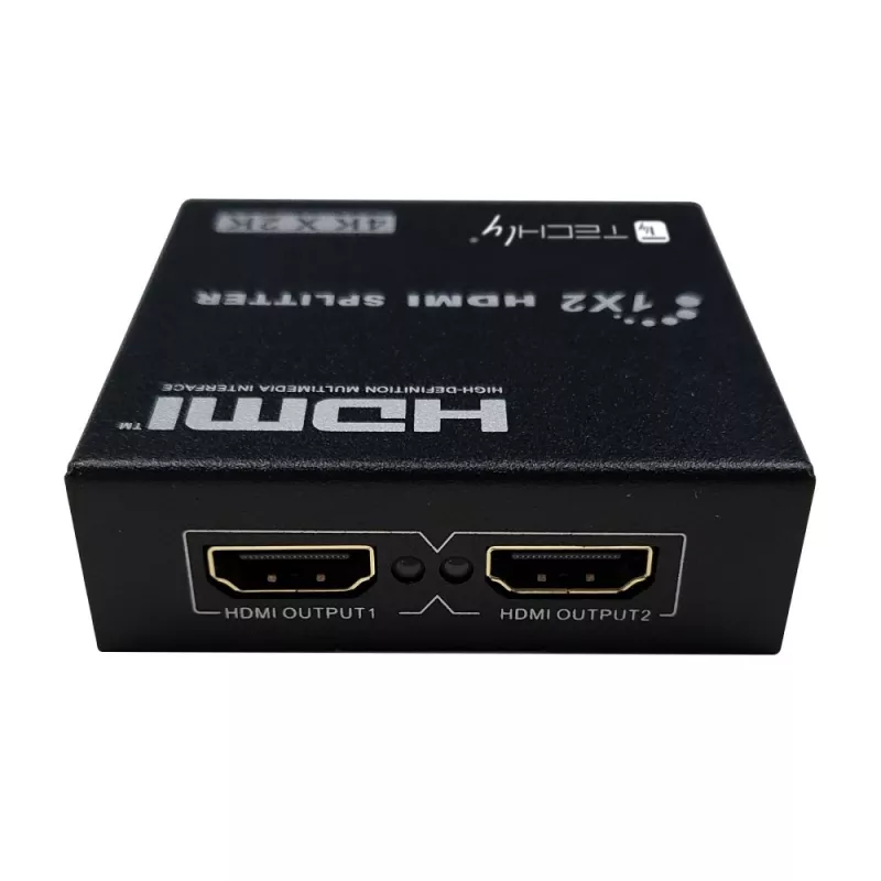 Vaizdo skirstytuvas Techly IDATA HDMI-4K230 2x HDMI 3840x2160 juodas
