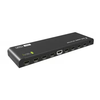 Techly IDATA HDMI2-4K8HDR vaizdo skirstytuvas HDMI 8x HDMI