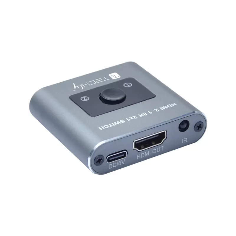Vaizdo jungiklis Techly IDATA HDMI-2128KT HDMI 60Hz 2m 5V 1A
