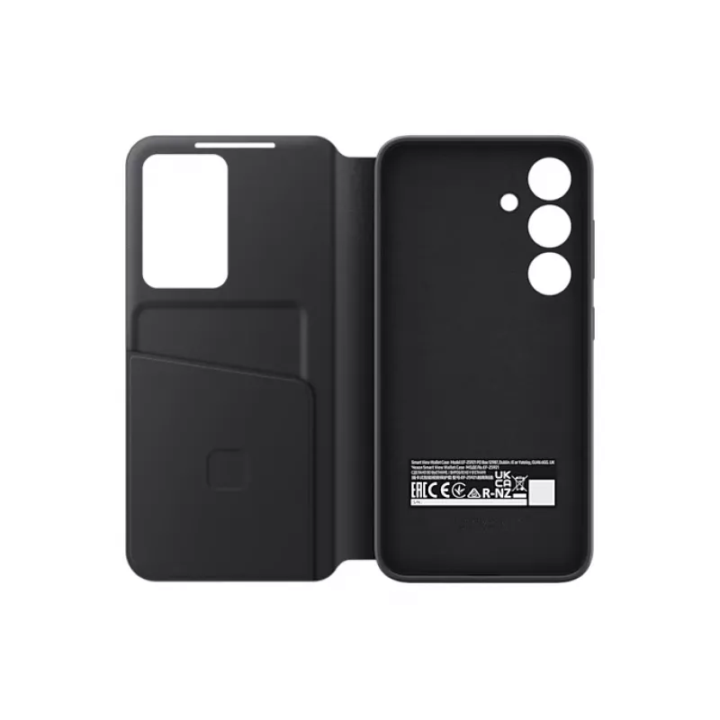 Dėklas-piniginė Samsung Galaxy S24 juodas 6.2 colio 1 kortelės kišenė