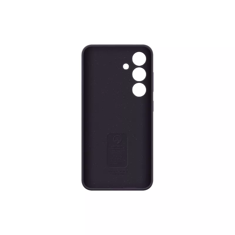 Samsung Galaxy S24 silikoninis dėklas, tamsiai violetinis
