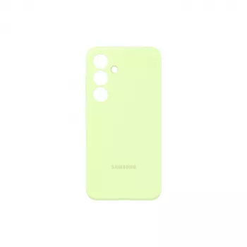 Samsung Galaxy S24 silikoninis dėklas, žalias
