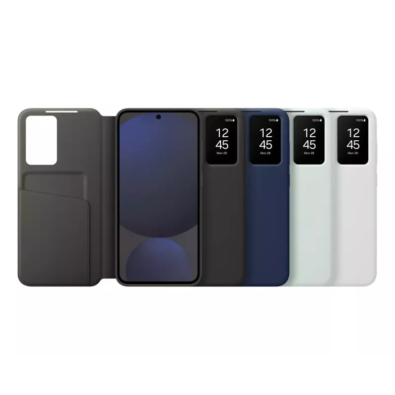 Dėklas-piniginė Samsung Galaxy S24 FE 6,7 colio mėtų spalvos