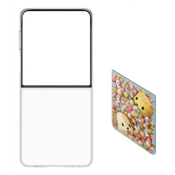 Dėklas Samsung Galaxy Z Flip7 skaidrus vienspalvis