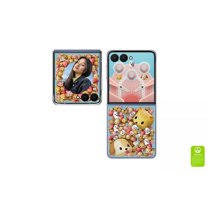 Dėklas Samsung Galaxy Z Flip7 skaidrus vienspalvis