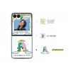 Dėklas Samsung Galaxy Z Flip7 skaidrus vienspalvis