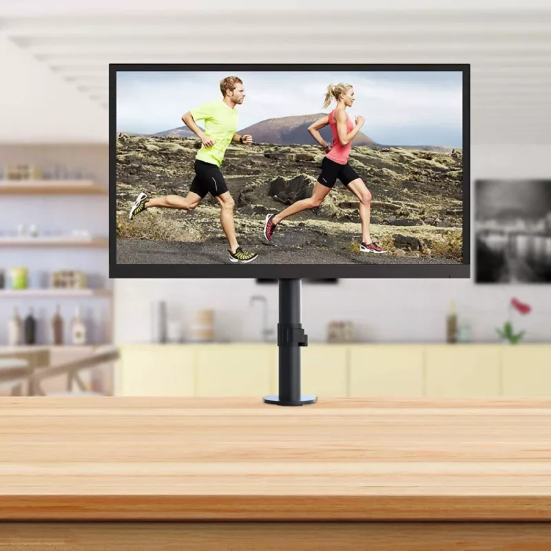 Monitoriaus laikiklis Techly ICA-LCD-500BK 76.2 cm (30 colių) Stalinis Juodas