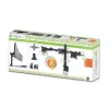Techly 13-24 colių stalinis stovas 3 monitoriams su terminalu ICA-LCD 482-T