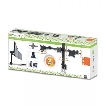Techly 13-24 colių stalinis stovas 3 monitoriams su terminalu ICA-LCD 482-T